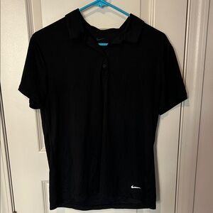 Nike Women’s Black Short Sleeve Polo